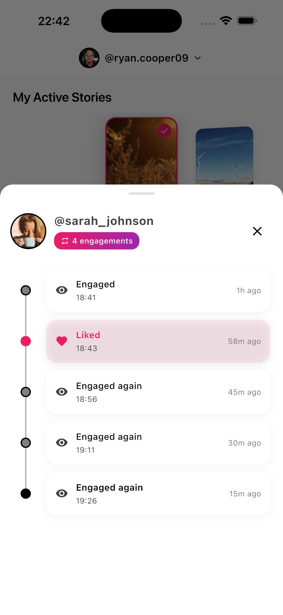 Engagement Timeline